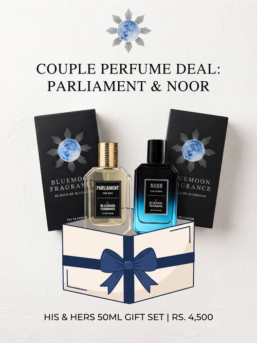 Parliament & Noor 50ml Perfume Couple Bundle by BlueMoon Fragrance